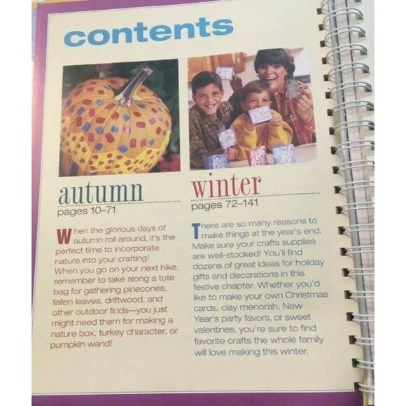 Better Homes & Garden 501 Fun-to-Make Family Fun Crafts (HC) Binder Book - Picture 2 of 4